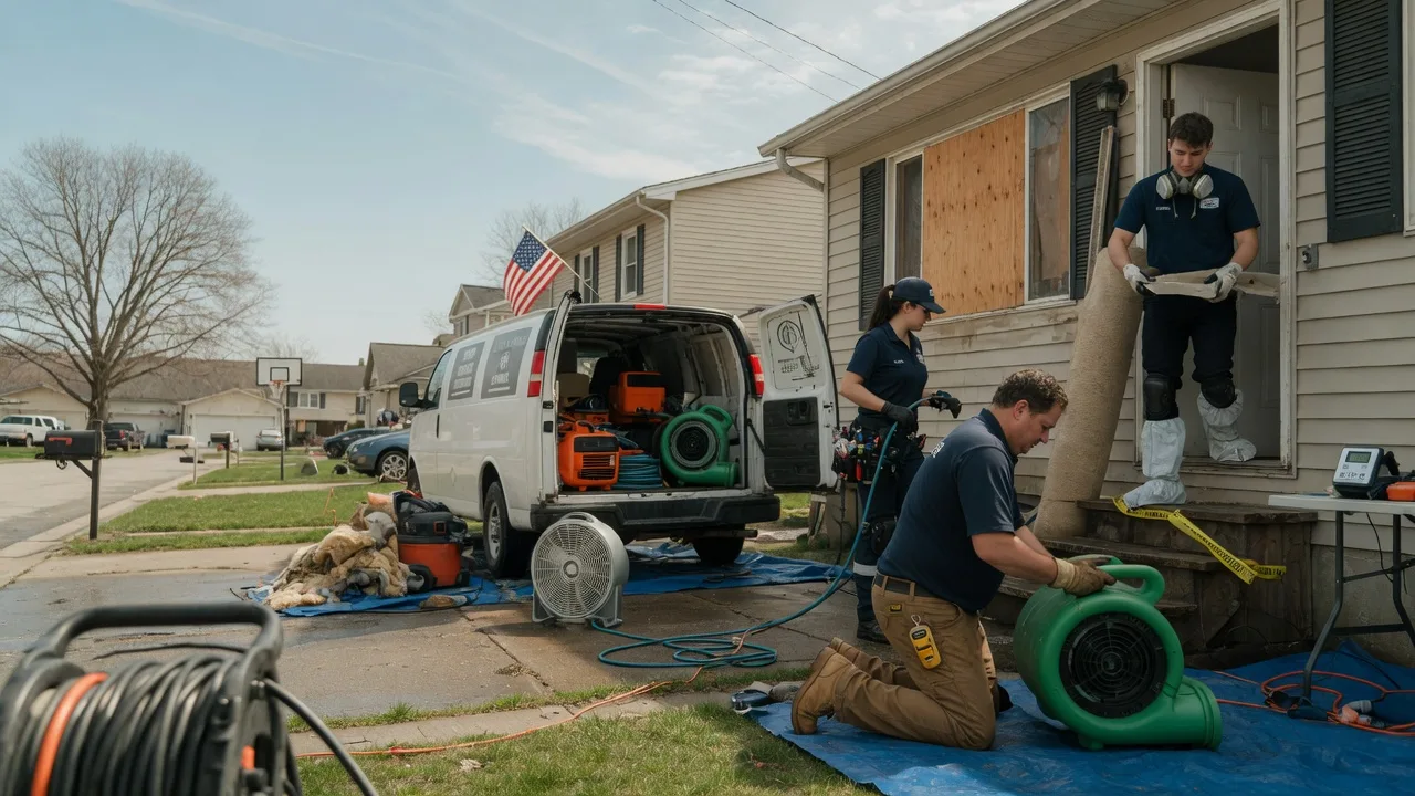 Water Damage Restoration in Kirkwood, PA near me
